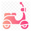 Motorcycle Scooter Vehicle Icon