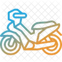 Motorcycle Motorbike Vehicle Icon