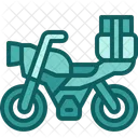 Motorcycle Motorbike Travel Icon