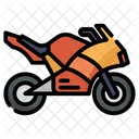 Motorcycle Transportation Drive Icon