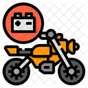 Motorcycle Battery  Icon