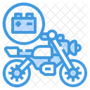 Motorcycle Battery  Icon