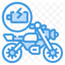 Motorcycle Charging  Icon