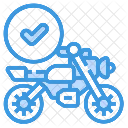 Motorcycle Check  Icon