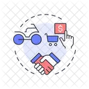 Motorcycle Dealerships Motorcycle Dealer Icon