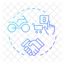 Motorcycle dealer  Icon