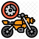 Motorcycle Disc Brake  Icon
