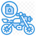 Motorcycle Fuel  Icon
