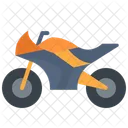 Motorcycle Motorbike Race Icon