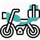 Motorcycle Motorbike Travel Icon
