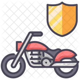 Motorcycle Insurance  Icon