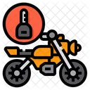 Motorcycle Key  Symbol