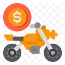 Motorcycle Money Icon