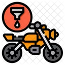 Motorcycle Oil Filter  Icon