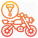 Motorcycle Oil Filter  Icon