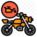 Motorcycle Oil Pressure Icon