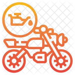 Motorcycle Oil Pressure  Icon