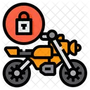 Motorcycle Padlock  Icon
