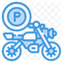 Motorcycle Parking  Icon