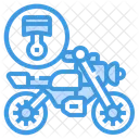 Motorcycle Piston  Icon