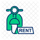 Motorcycle rent  Icon