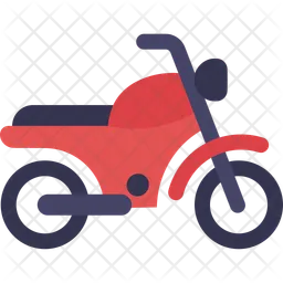 Motorcycle side view  Icon