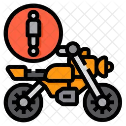 Motorcycle Suspension  Icon