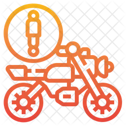 Motorcycle Suspension  Icon