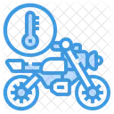Motorcycle Thermometer  Icon