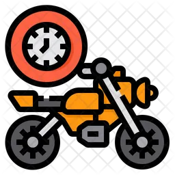 Motorcycle Time  Icon