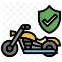 Motorcyle Insurance  Icon