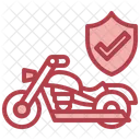 Motorcyle Insurance  Icon
