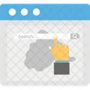 Motore Di Ricerca Sito Pagina Web Icon