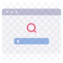 Motore Di Ricerca Del Sito Web Icon