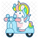 Einhorn Pferd Magie Icon