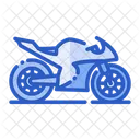 Motorrad Rennrad Rennfahrzeug Symbol