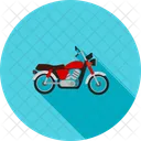 Motorrad Fahrrad Fahrt Symbol