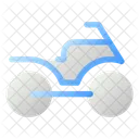 Motorrad Fahrzeug Transport Icon