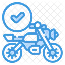 Motorradcheck  Symbol