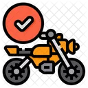 Motorradcheck  Symbol