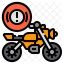 Motorradpause  Symbol