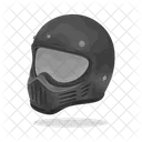 Motorradhelm  Symbol