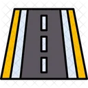 Motorway Road Transportation Icon