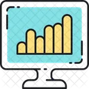 Classement Des Mots Cles Graphique De Classement Analyse Icône