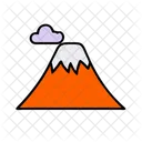 Mount Fuji Japan Landmark Icon