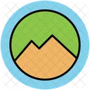 Mountain Hills Elevation Icon