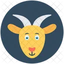 Mountain Goat Antelope Icon