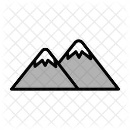 Free Free 327 Mountain Svg Outline SVG PNG EPS DXF File