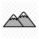Mountain Traveling Place Travel Icon