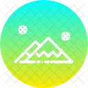 Snow Mountain Winter Icon